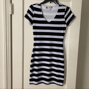 Jennifer Lopez striped dress